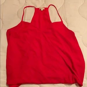 Red tank top